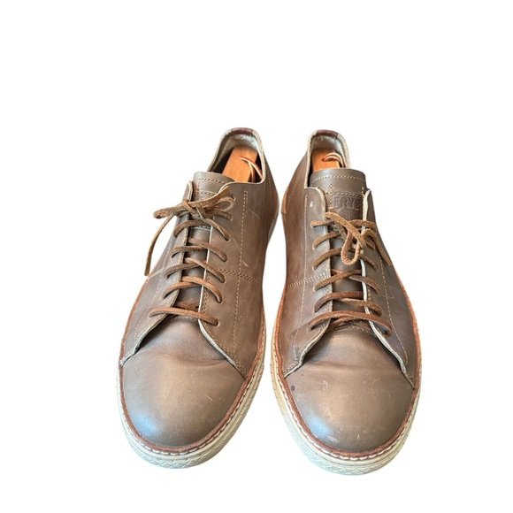 Frye Gates Low Lace Leather Shoes - Picture 8 of 8